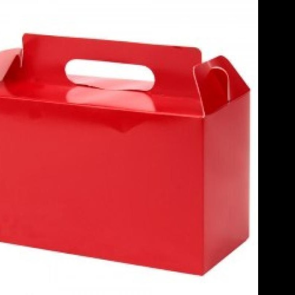 CAJA LONCHERA ROJO GOSTECH 19X11X8.5 CM. E.10